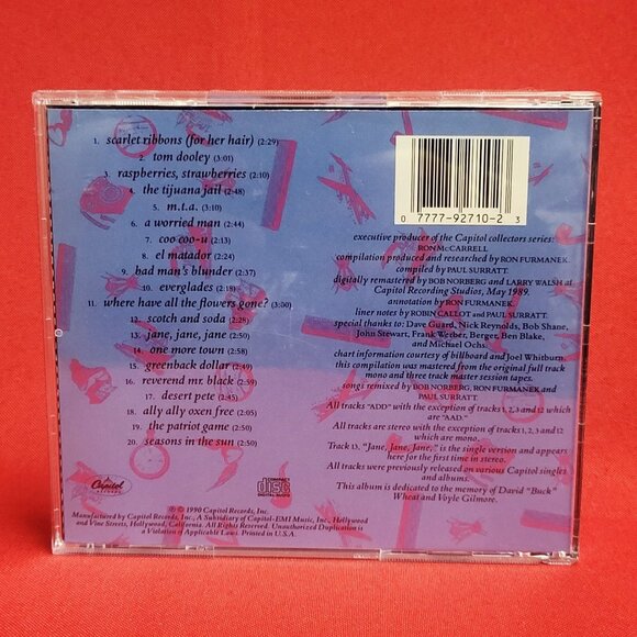 The Kingston Trio Collectors Series CD 1990 Signed - Picture 2 of 8